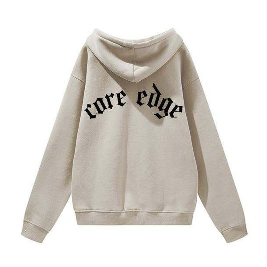 Core Edge Hoodie – Desert Beige