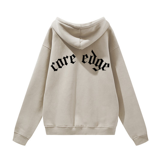 Core Edge Hoodie – Desert Beige